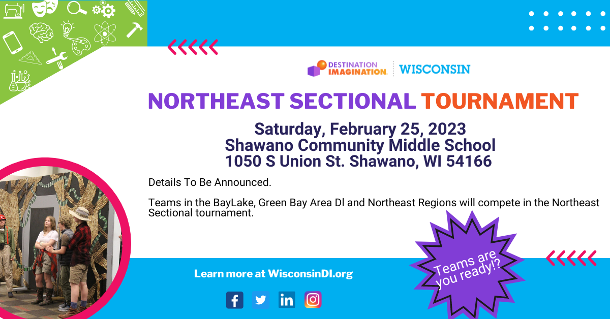 Northeast Sectional Tournament: Wisconsin Destination Imagination