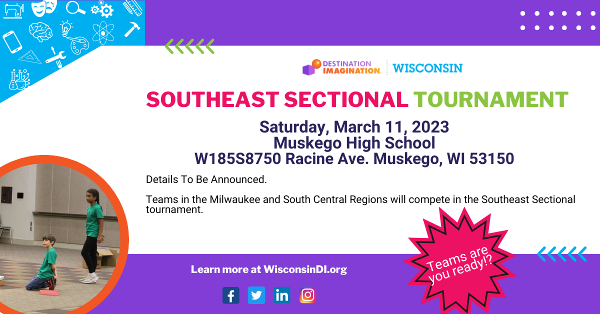 Southeast Sectional Tournament: Wisconsin Destination Imagination