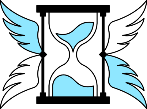 Instant Challenge Icon depicts hour glass and wings