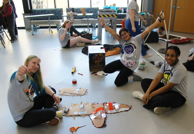 Wisconsin Destination Imagination Team working
