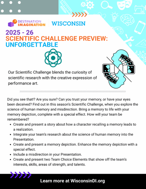 Wisconsin Destination Imagination Scientific Challenge