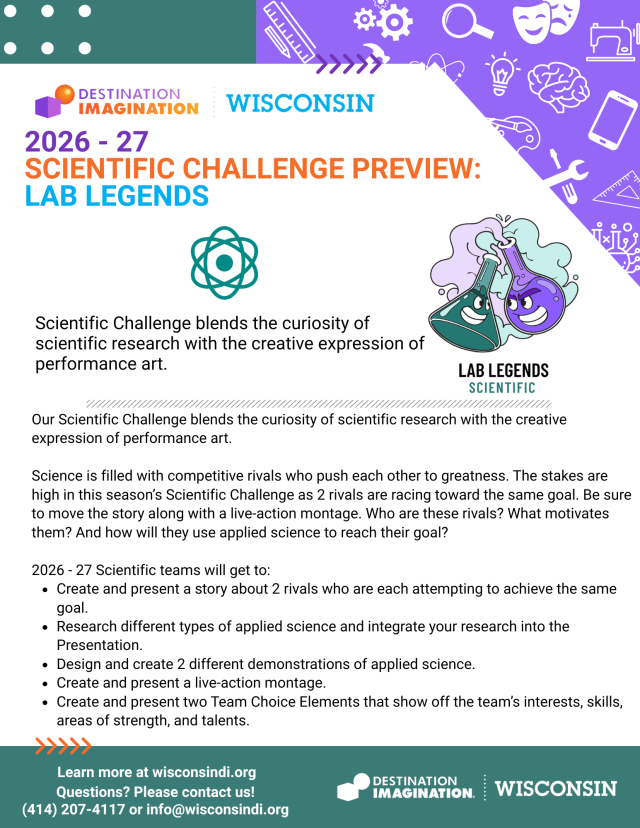 Destination Imagination Scientific Challenge Preview