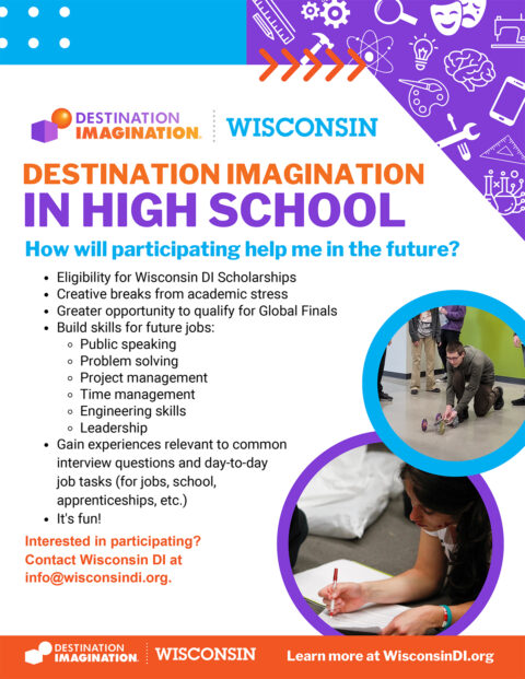 Destination Imagination in High School