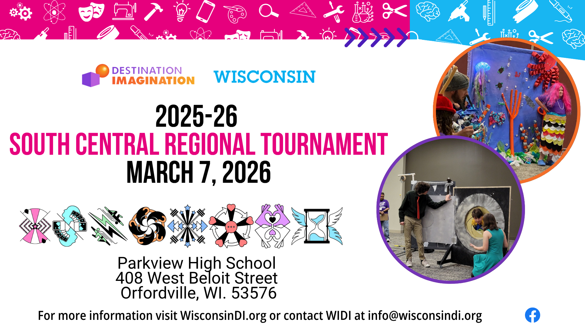 South Central Regional Destination Imagination 2026 Tournament in Ordfordville