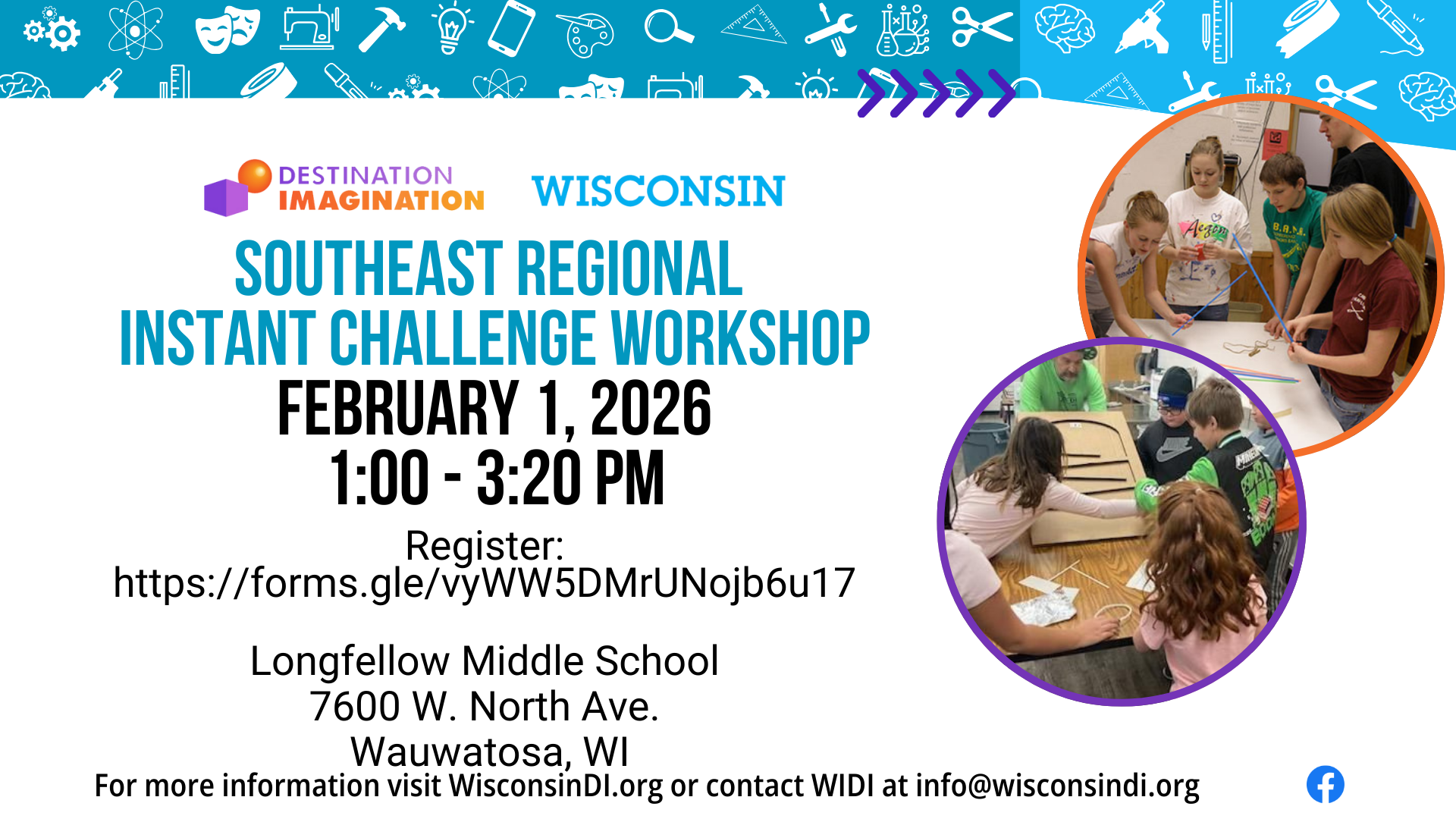 Wisconsin DI Southeast Region Instant Challenge Workshop