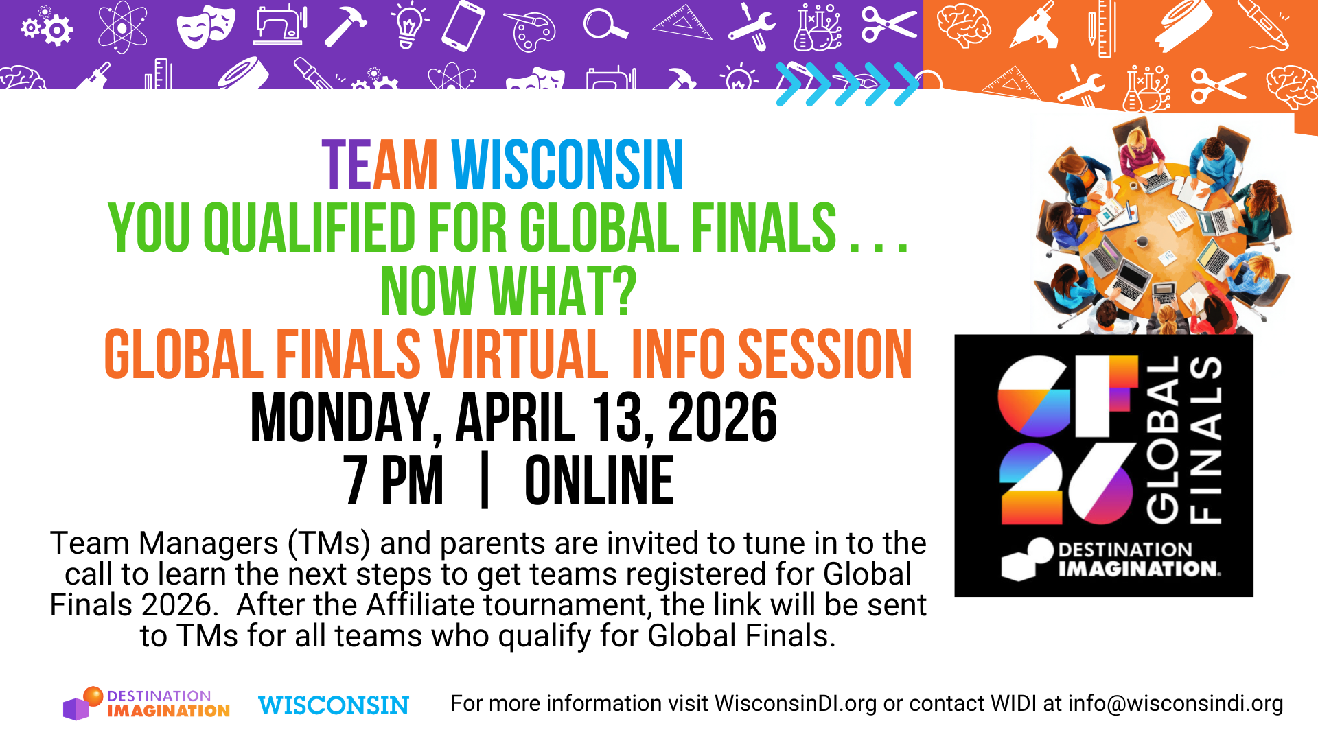 You Qualified for Global Finals . . . Now What?